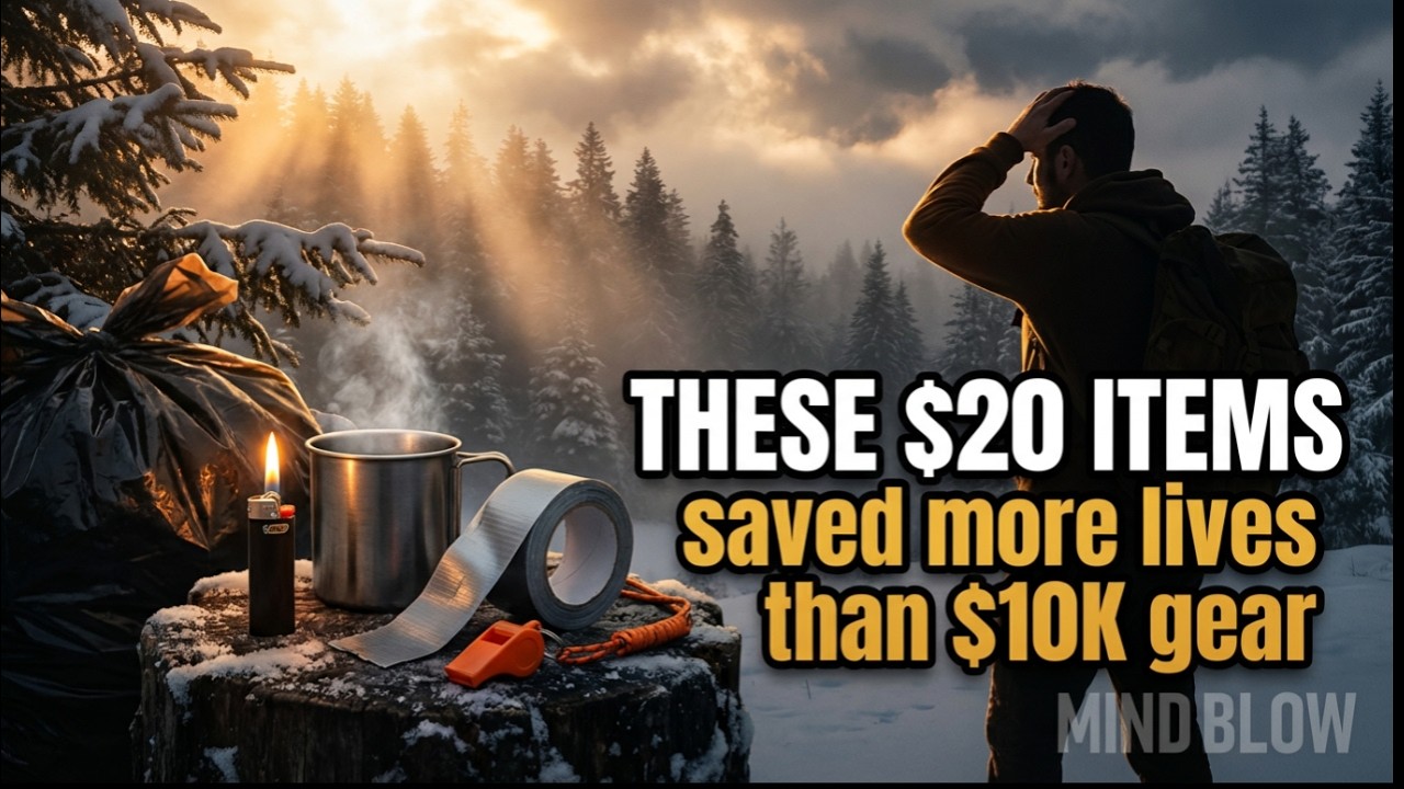 $20 Gear That Saves MORE Lives Than $10K Survival Kits