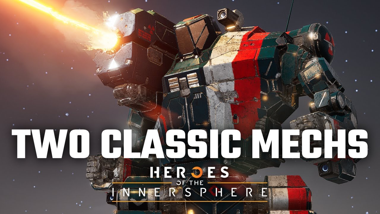 Two Classic Mechs Mechwarrior 5 Mercenaries Dlc Heroes Of The Inner Sphere Playthrough Ep 8 Youtube