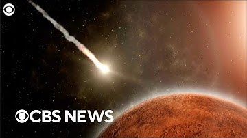 Listen to the sound of space rocks crashing into Mars