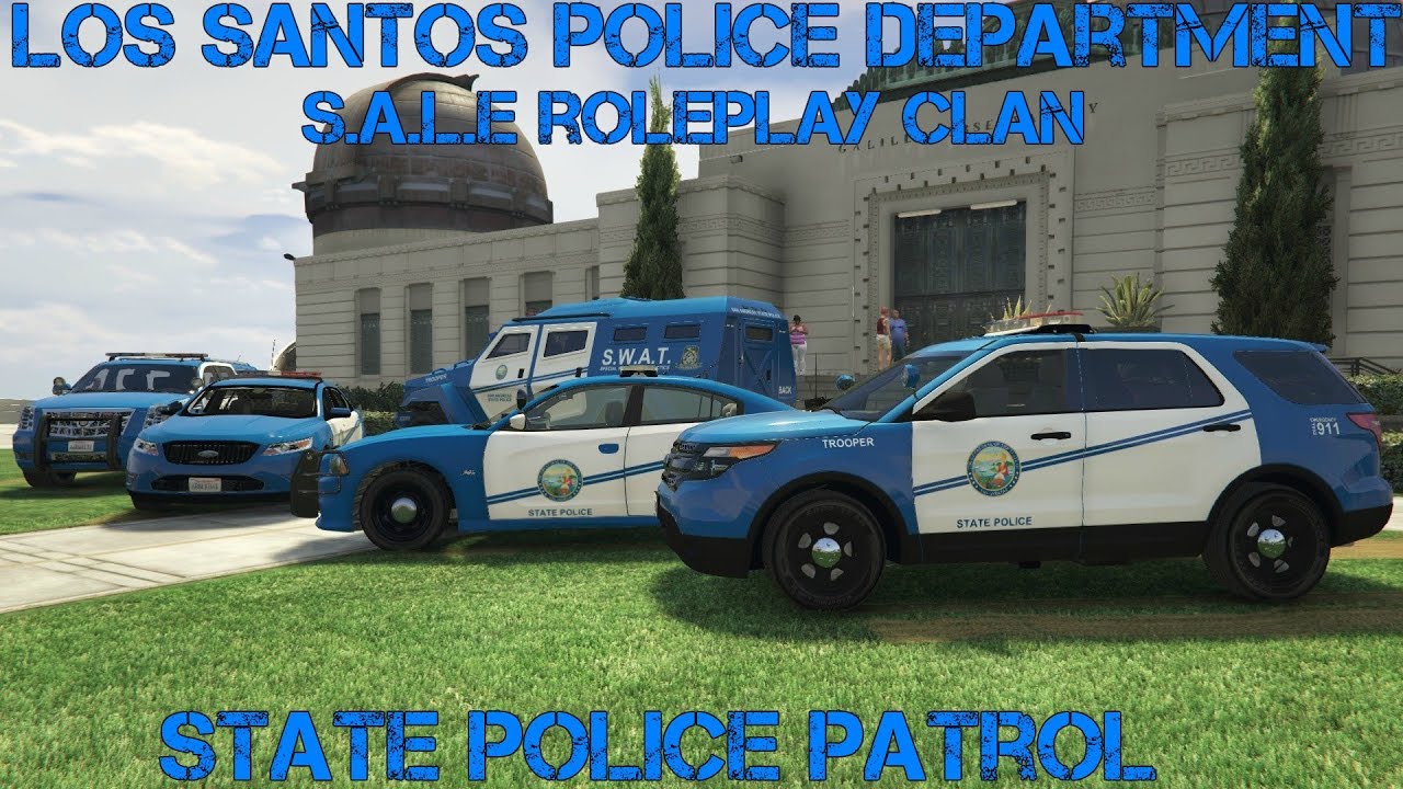 GTA Online S.A.L.E Clan San Andreas State Police Patrol Episode 4 - A Arrest Warrant