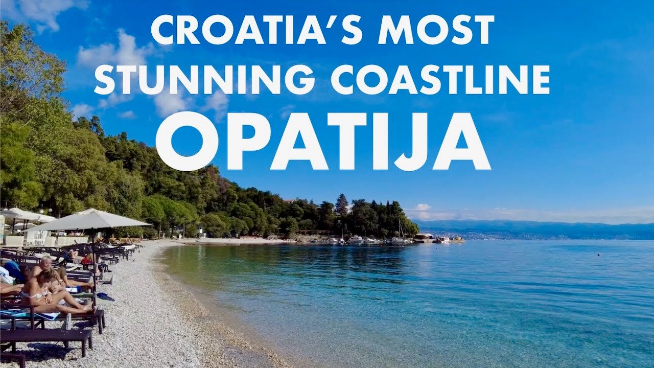 Croatias prettiest beaches and most stunning coastline Opatija Riviera from Lovran to Volosko