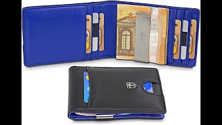 Travando Money Clip Wallet (The Slimmest Wallet in the World!!)