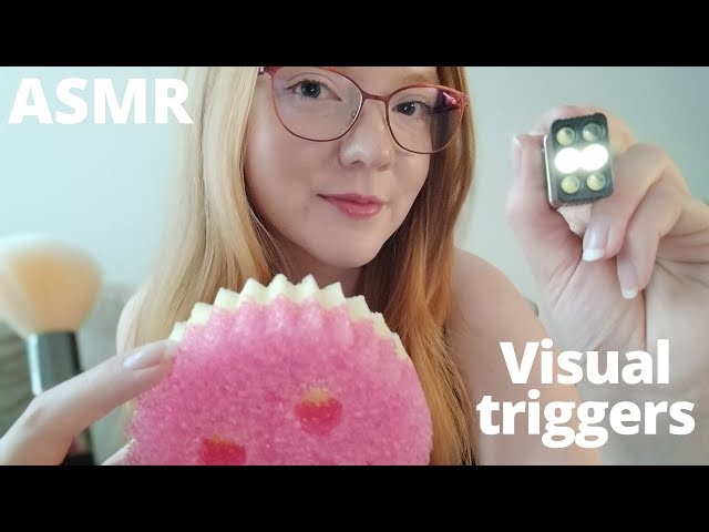 ASMR SUOMI Visuaaliset triggerit äänien kanssa 💜