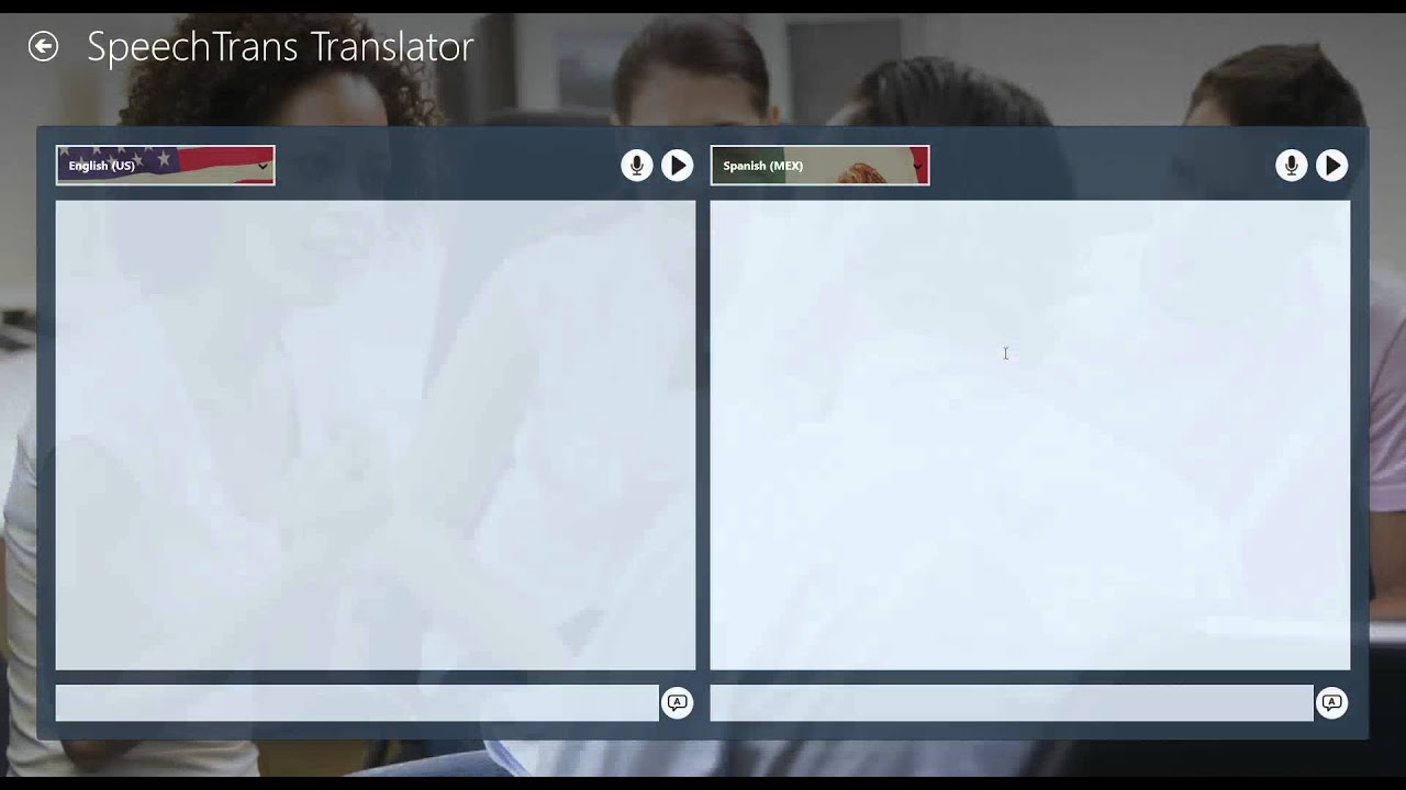 SpeechTrans Ultimate Windows 8 Demo