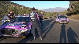 Rallye Monte Carlo 2022 shakedown park service