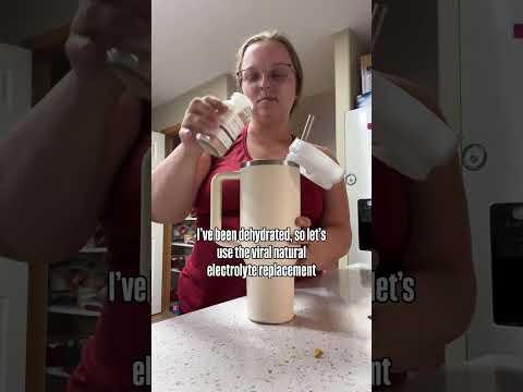 Video Natural electrolyte replacement