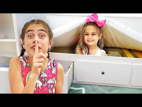 Артем Мия и Настя Играют в Прятки в Доме