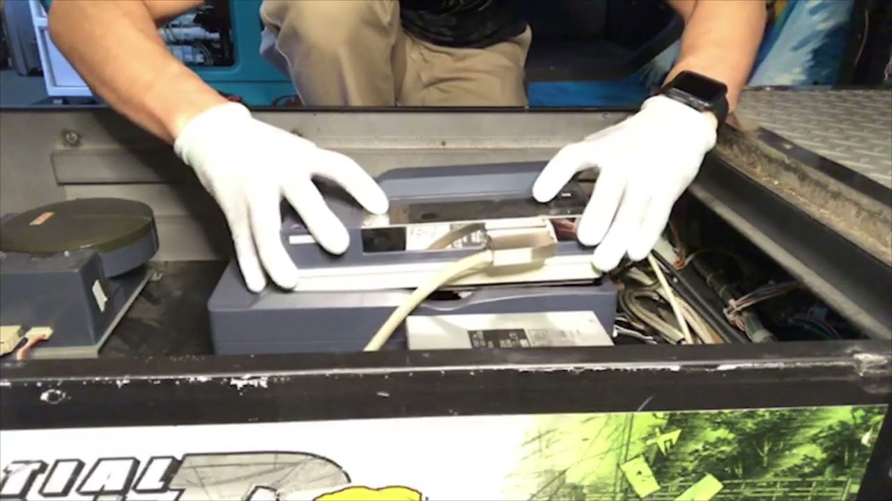 Arcade memory battery change out.  Naomi2  012322