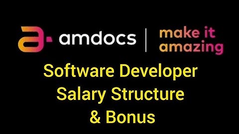 Amdocs Software Developer Salary | Amdocs Software Developer Job Salary | Amdocs Salary Structure