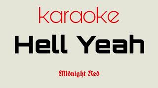 Midnight Red - Hell Yeah ( KARAOKE con coros )