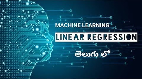 Linear Regression in Telugu || #machinelearning #datascience #linearregression #datascience