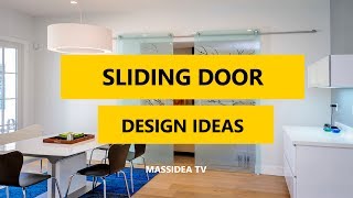 Sliding Door Design - 40 sliding wood door ideas 2017 - living bedroom and dining room sliding door design part. create indoor ...