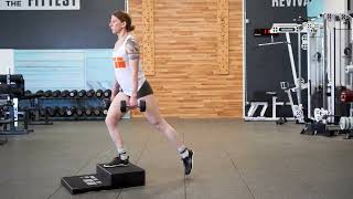 Dumbbell Suitcase Drop Lunge