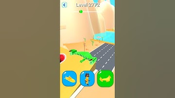 Shape-Shifting 2 GAMEPLAY Level No #2772 Walkthrough - New Update Car Racing #Shorts #ShapeShifting