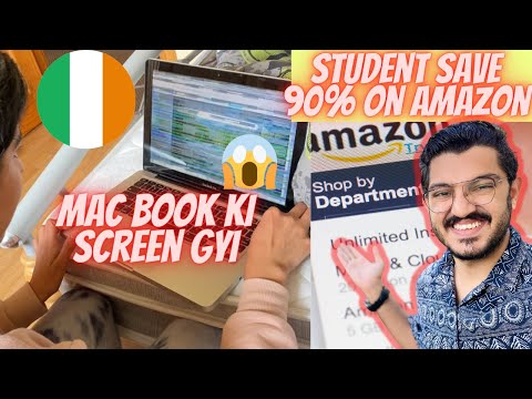 MacBook ki Screen Tut Gyi ???  [ How students can save money in Ireland ] @Siddhant IndiaVlogs