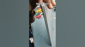 #surface pro 7 how to open #and #fix