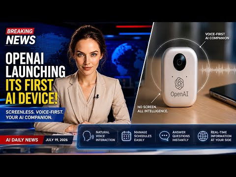 OpenAI's First AI Device Is Coming! 🤯 The Future of AI Starts Here | AI Daily News
