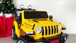 Review Bigbug Jeep Safari 4X4W รถแบตเตอรเดก ของเลนเดก