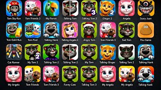 Talking Tom,Talking Hank,Talking Pierre,Talking Angela 2,Talking Juan,Ginger 2,Tom Gold Run,My Tom 2 screenshot 5