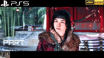 GHOST OF TSUSHIMA (PS5) (LETHAL DIFFICULTY) 100% NO-DAMAGE PLAYTHROUGH 59 (HONOR AND ASH) [4K 60FPS]