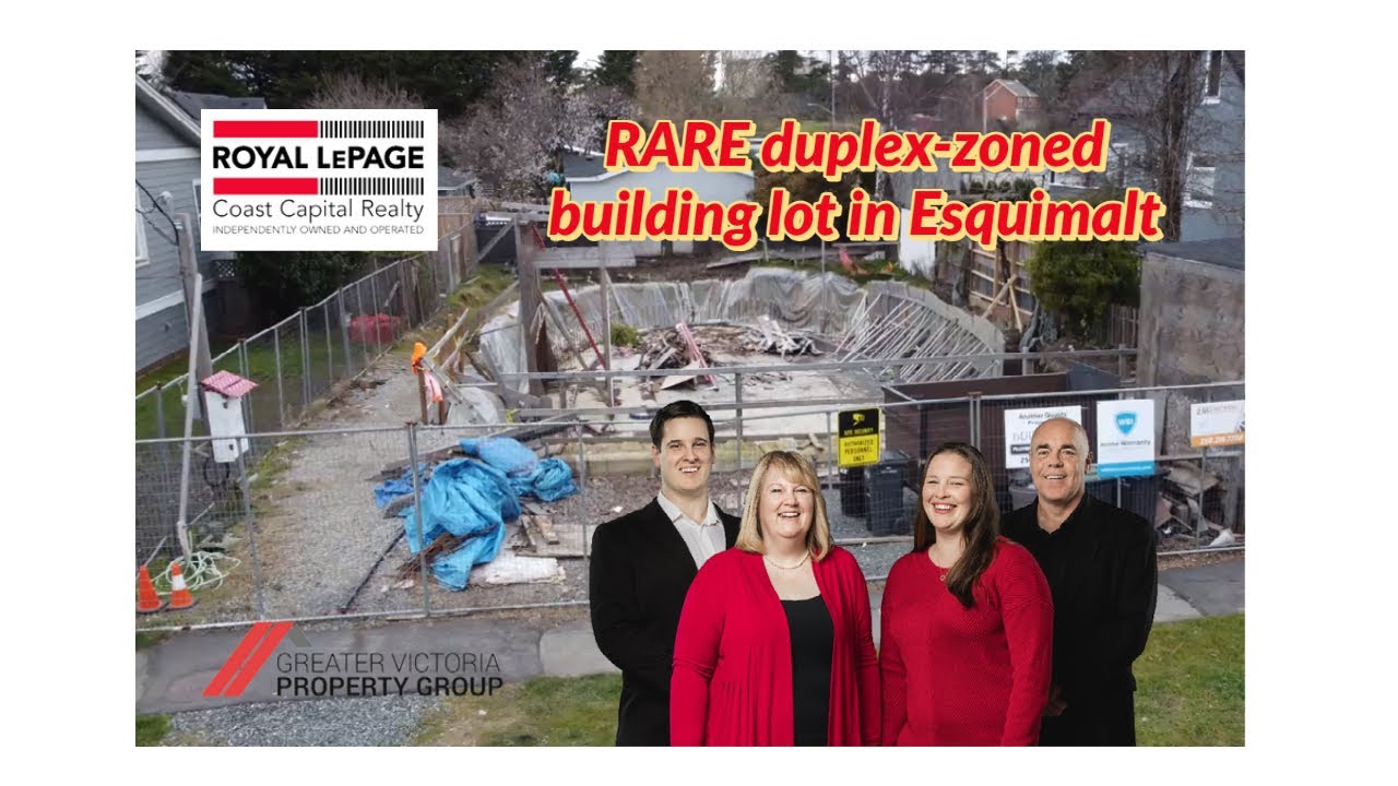 480 Grafton Street duplex lot for sale Esquimalt, BC YouTube