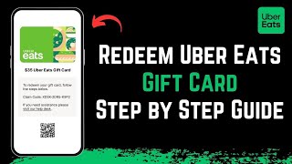 How to Redeem Uber Eats Gift Card !
