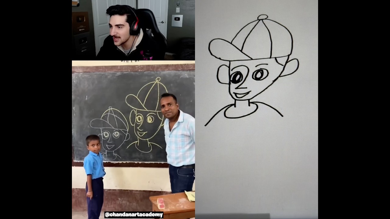 How to turn a word into a picture | Boy 👦 #shorts
