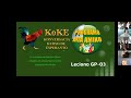 KoKE GP03 Konversacia Kurso de Esperanto - (20/11/2021)