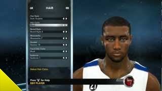 NCAA College Hoops 2k12 - Marcus Jordan Creation | Attributes | Signature