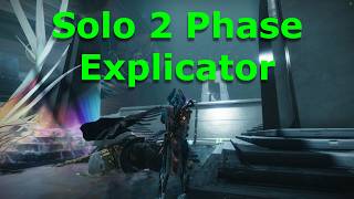 Solo 2 Phase Explicator on Hunter | Destiny 2