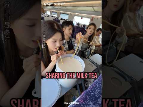 Sharing Food With a Stranger on the Train