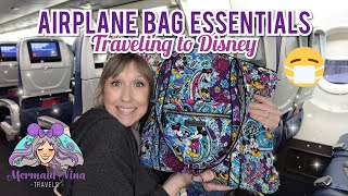 Airplane Bag Essentials - What's in my Airplane Bag, Disney