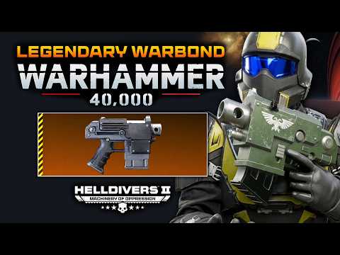Helldivers 2 - Warhammer 40K Warbond Trailer!