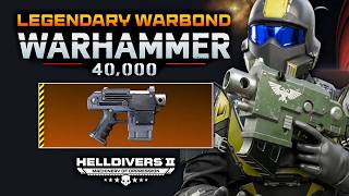 Helldivers 2 - Warhammer 40K Warbond Trailer!