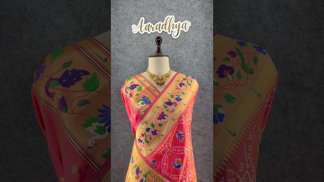 Bandhani Patola Silk Paithani Saree
