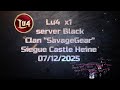 Lineage 2 LU4 Server BLACK SIEGUE HEINE