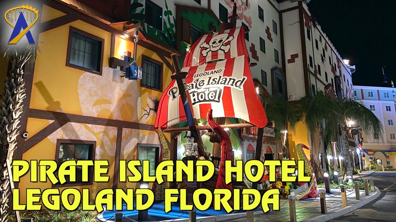 Staying in the Pirate Island Hotel at Legoland Florida ...