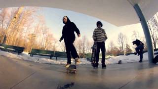 Dave Proulx winter flat ground sesh