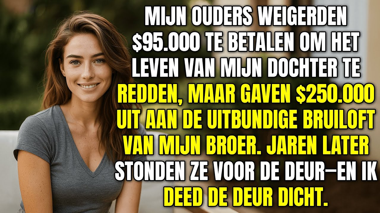Ze gaven $250k uit aan een bruiloft maar weigerden mijn dochter te redden, totdat ik hun hoop werd