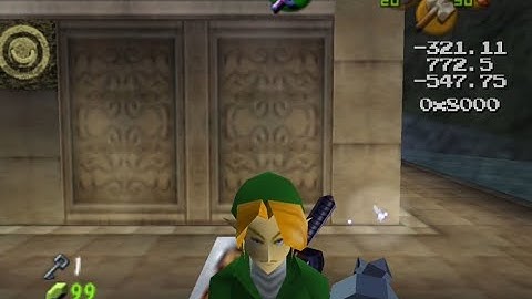 Water Temple Early Boss Room Hammer Hover Tutorial with Gallax