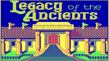 Legacy of The Ancients gameplay (PC Game, 1987)
