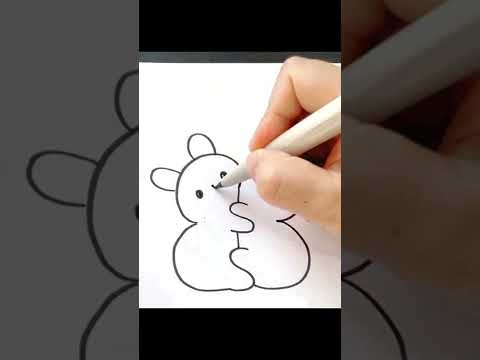 تعلم رسم أرنب بيحضن أرنب من حرف S بسهولة جدا جربوها واعملوا لايك واشتراك ف القناة وفعلو الجرس 