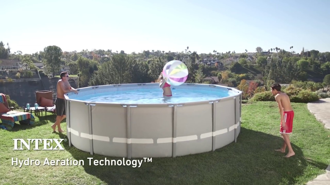 Présentation HD technologie INTEX HYDRO AERATION pour piscine