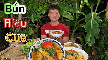 Nấu nồi Bún Riêu Cua full topping. Xa quê mà được ăn tô bún chất lượng như này quá là hạnh phúc.