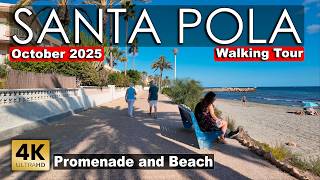 Santa Pola - Promenade and Beach, October 2025 - Spain | Costa Blanca - Walking tour [4k 60fps] screenshot 2