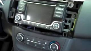 Nissan Sentra Stereo Removal - YouTube