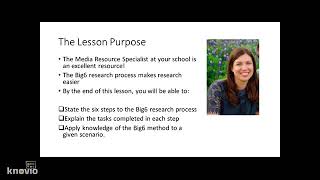 Big6 Research Process