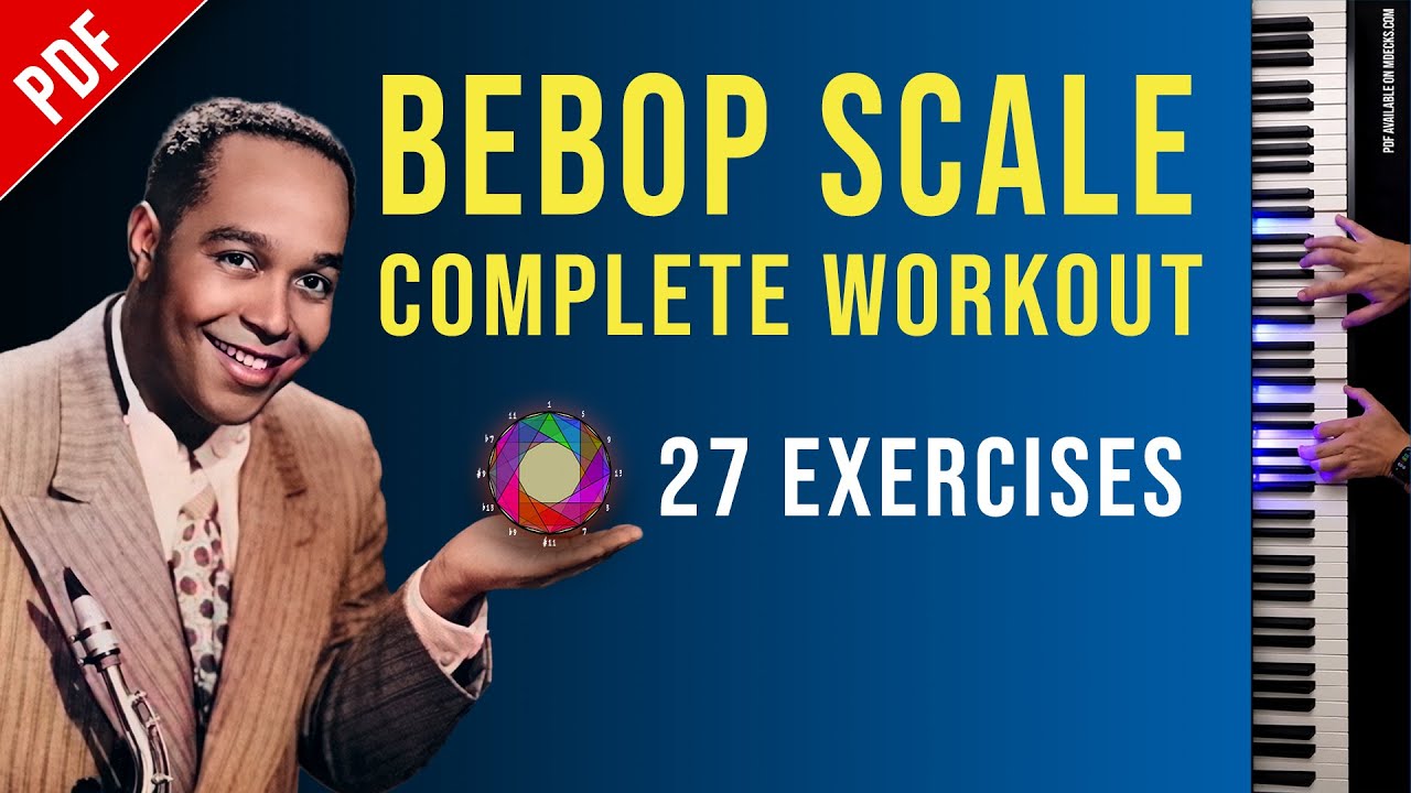 🎹 Полная тренировка Bebop Scale с использованием весов Tessitura Pro