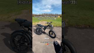 Highly requested one👀 What ebike should I test next? RidingTimes Z8 review #surron #ebike #ridstar