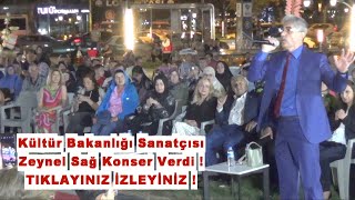 Kültür Bakanlığı Sanatçısı Zeynel Sağ Kütahyada Konser Verdi 
